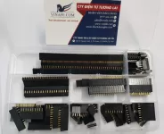 Hộp connector đực cái 2.54mm 120 cái